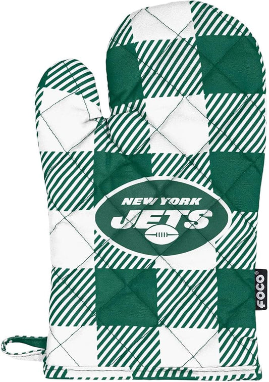 FOCO NFL Unisex-Adult NFL Team Logo Grilling Cooking Chef Gear - Oven Mitt