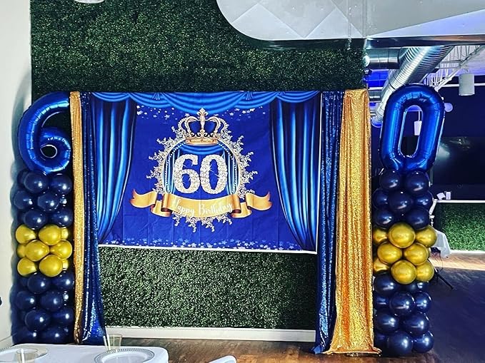 Navy Blue Number 6 Balloon 40In Birthday Decorations for Girl Boy Women Men, Balloon Numbers Party Decorations for Party Celebration Graduations Anniversary Photo
