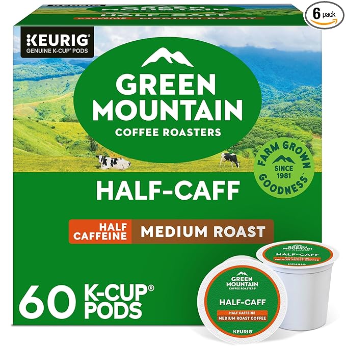 Green Mountain Coffee Roasters® Half-Caff, 60ct