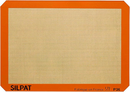 Silpat Premium Non-Stick Silicone Baking Mat, 3/4 Sheet, Cream