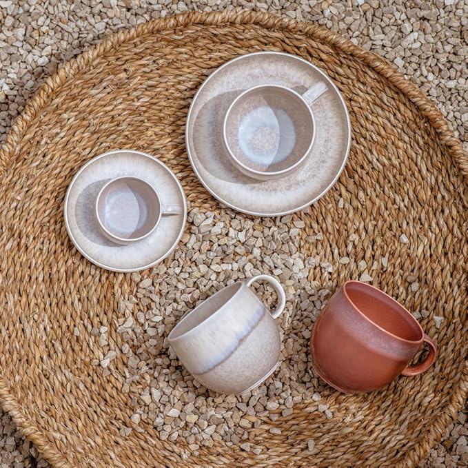 like. by Villeroy & Boch Perlemor Sand Saucer coffee cup 18x16x2cm