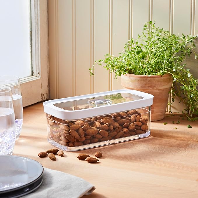 ZWILLING Fresh & Save Cube Box, Plastic, Airtight Dry Food Storage Container, Medium Cube, M Container, .74-qt