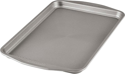 Circulon Nonstick Bakeware 11-Inch x 17-Inch Cookie Pan, Large Cookie Sheets for Baking, Gray