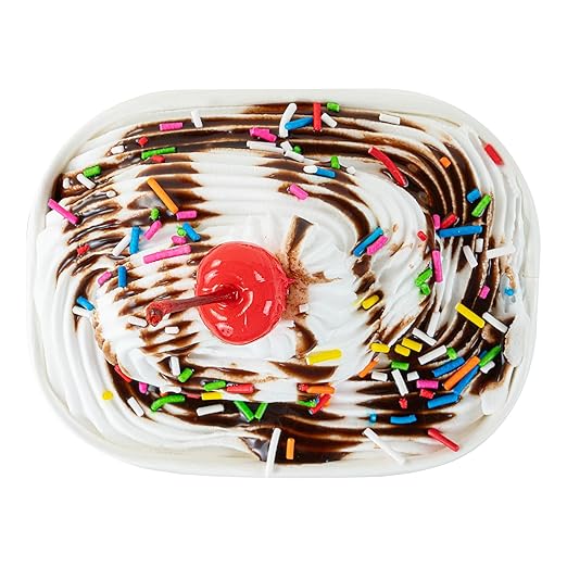 Restaurantware Paper Cups 200 Count 12 Ounce Square Disposable Ice Cream Containers, Leak-Resistant Paper Dessert To Go Cups, Hot And Cold Food, Durable Classic Sprinkles Design