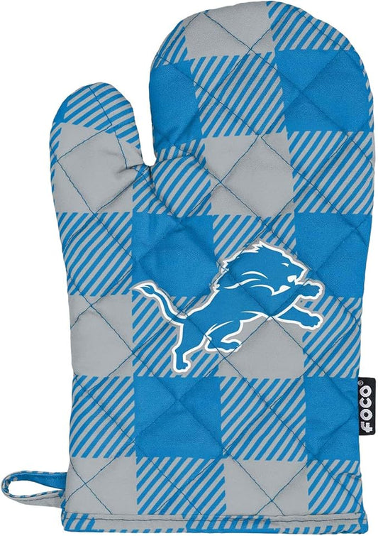 FOCO NFL Unisex-Adult NFL Team Logo Grilling Cooking Chef Gear - Oven Mitt