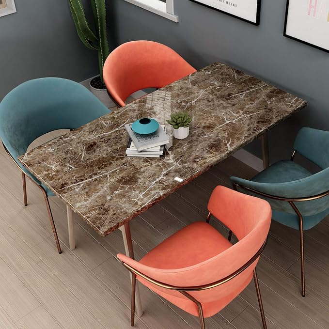 Livelynine Peel and Stick Countertops 15.8x197 Marble Wallpaper for Bathroom Self Adhesive Counter top Covers Renter Friendly Countertop Contact Paper Waterproof Kitchen Vinyl Wrap Desk Cover Table