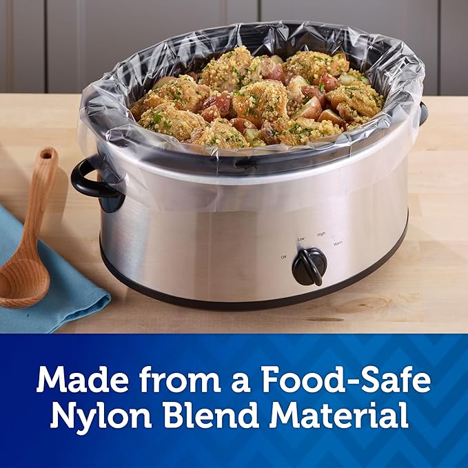 Reynolds Kitchens Slow Cooker Liners, Regular (Fits 3-8 Quarts), 20 Count (Pack of 2)