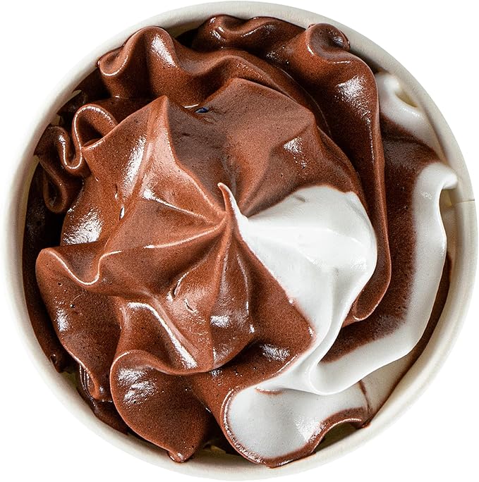 Coppetta 3-Ounce Dessert Cups, 200 Disposable Ice Cream Cups - Lids Sold Separately, Striped, Pink And White Paper FroYo Bowls, For Hot And Cold Foods, Perfect For Gelato Or Mousse - Restaurantware