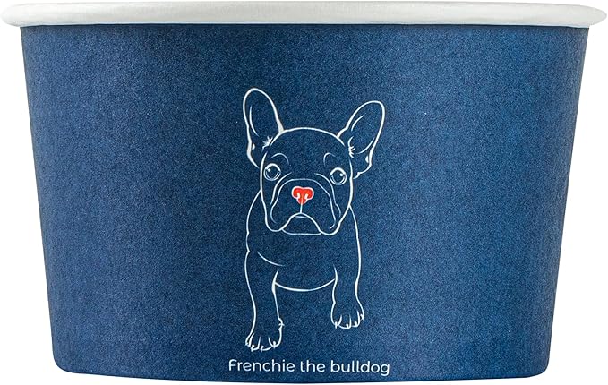 Coppetta 5 Ounce Dessert Cups, 200 Disposable Ice Cream Cups - Lids Sold Separately, Sturdy, Frenchie Paper FroYo Bowls, For Hot And Cold Foods, Perfect For Gelato Or Mousse - Restaurantware
