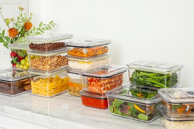 LatchLok Click 14.5 Cup Food Storage Container, Storm