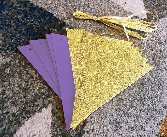 Graduation Decorations Purple Gold 2026/Purple Graduation Party Decorations 2026/Purple Gold Balloon Table Centerpiece Decorations/Birthday