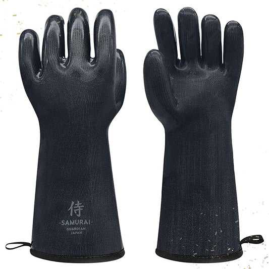 Premium Liquid Silicone Oven Gloves – Food Grade, Heat Resistant Gloves for Cooking, Grilling, Baking, and BBQ | Designed in Japan