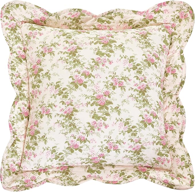Modern Heirloom Felisa Embroidered Square Pillow