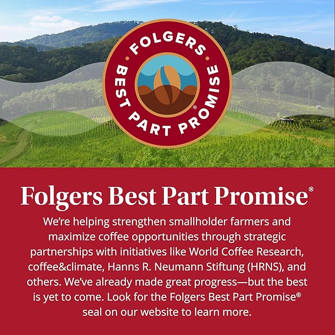 Folgers Colombian Coffee, Medium Roast, Keurig K-Cup Pods, 32 Count Boxes (Pack of 4)