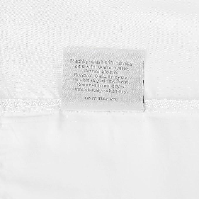 Pointehaven 410SPCWH 410TC Long Staple Cotton Pillow Cases Pair,White,Standard