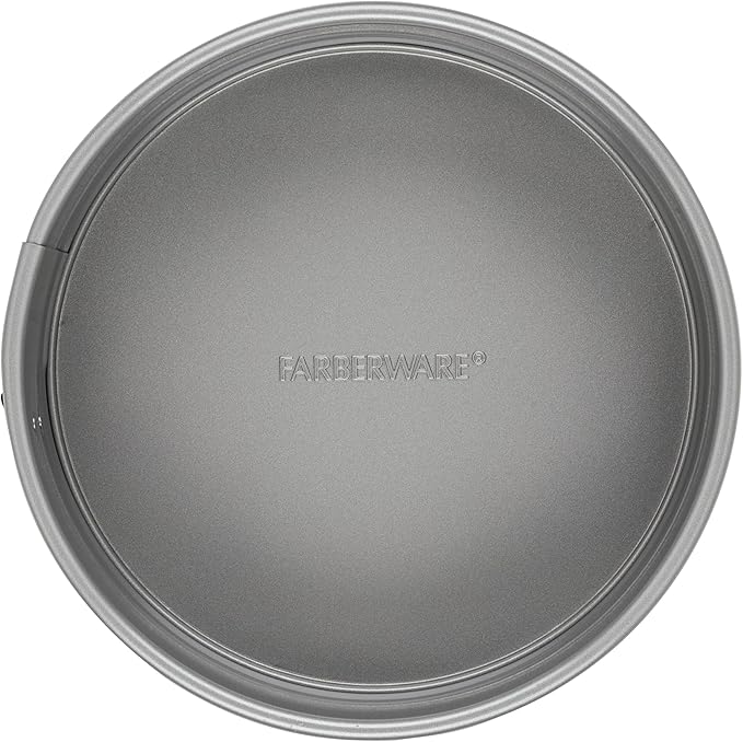 Farberware Nonstick Bakeware 9-Inch Round Springform Pan,Gray,(Pack of 6)