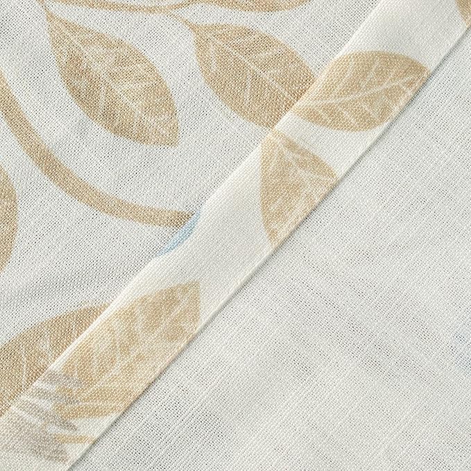 VOGOL Mini Tier Curtains for Small Windows, Cute Birds Print Short Curtains for Nursery Bathroom, Cafe, Door Head, 30 x 30, 2 Panels, Top Pocket
