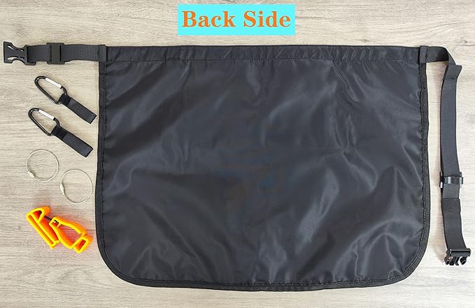Bafelia Waterproof Cleaning Apron with 7 Pockets, Cleaning Supplies for Housekeeping, Lightweight and Durable Maid Apron