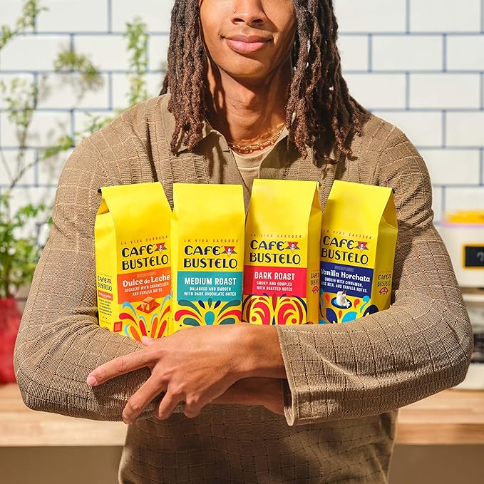 Café Bustelo Medium Roast Ground Coffee, 11-Oz. Bag (Pack of 6)