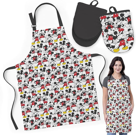 Best Brands Unisex Disney Mini Mitt & Apron Set