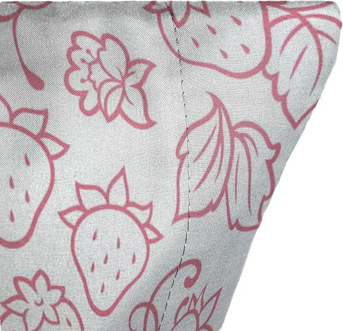 Jay Franco Kids Sheet Set with Fitted, Flat Sheets & Pillow Cover - Ultra-Soft Bedding with Pillowcase for Room Decor, Pink - Strawberry Shortcake, 3 Piece Twin