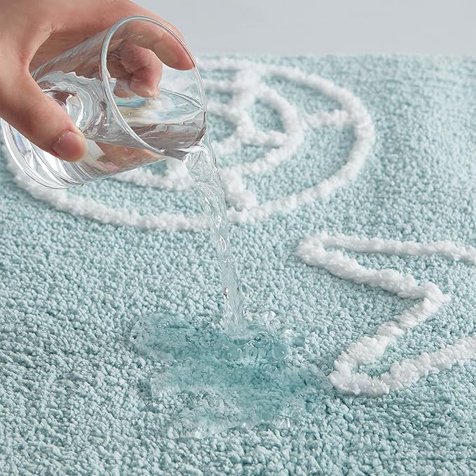 Sweet Home Collection Bathroom Accessories Sets Unique Collections Modern Classic Contemporary Decorative Beautiful Designs Bath Shower Tub Décor, 2 Piece Rug, Beach Shells, (Pack of 12)