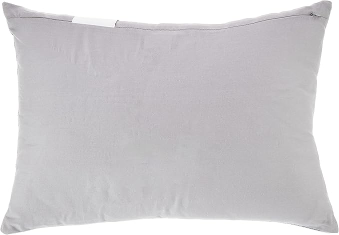 Nautica - Throw Pillow, Cotton Bedding with Hidden Zipper Closure, Mediterranean Inspired Home Decor (Fairwater Blue, 14" x 20")