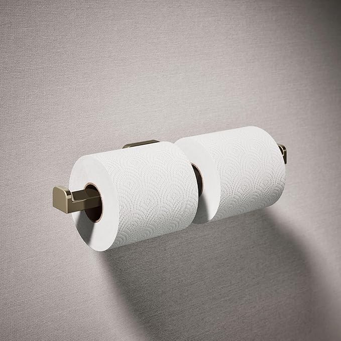 KOHLER PARALLEL® DOUBLE TOILET TISSUE HOLDER