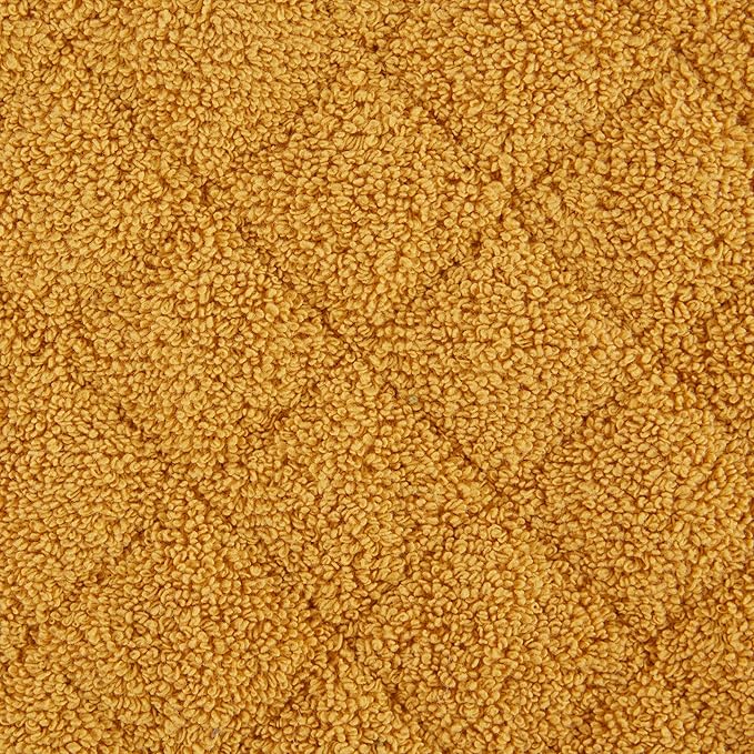 DII Basic Terry Collection 100% Cotton Quilted, Oven Mitt, Honey Gold, 2 Piece