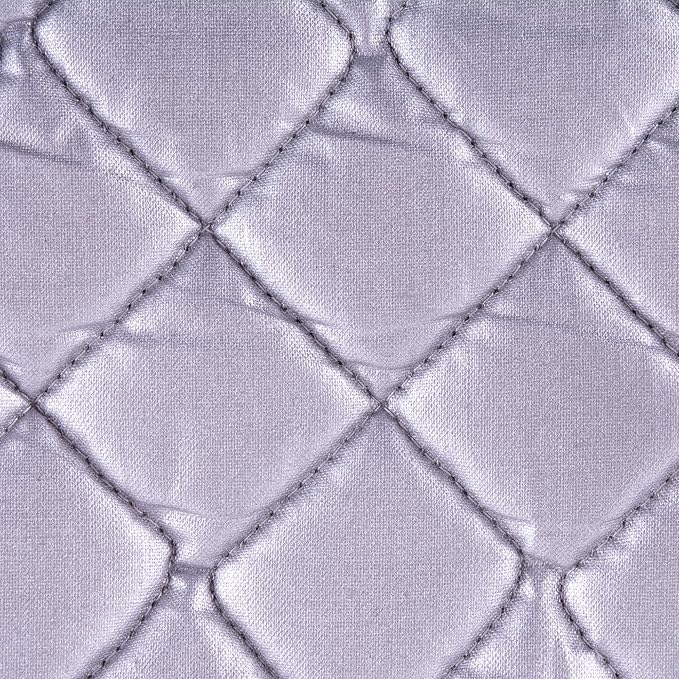 DII Basic Terry Collection Quilted 100% Cotton, Potholder, Eggplant, 3 Piece