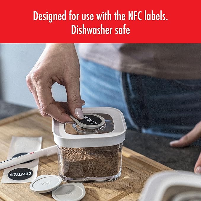 ZWILLING Fresh & Save Cube 3-pc Silicone Label Set