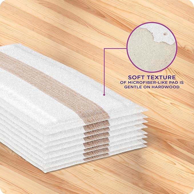 Swiffer WetJet Mops for Floor Cleaning, Hardwood Floor Cleaner Spray Mop Pad Refill, 20 Count (Pack of 4)
